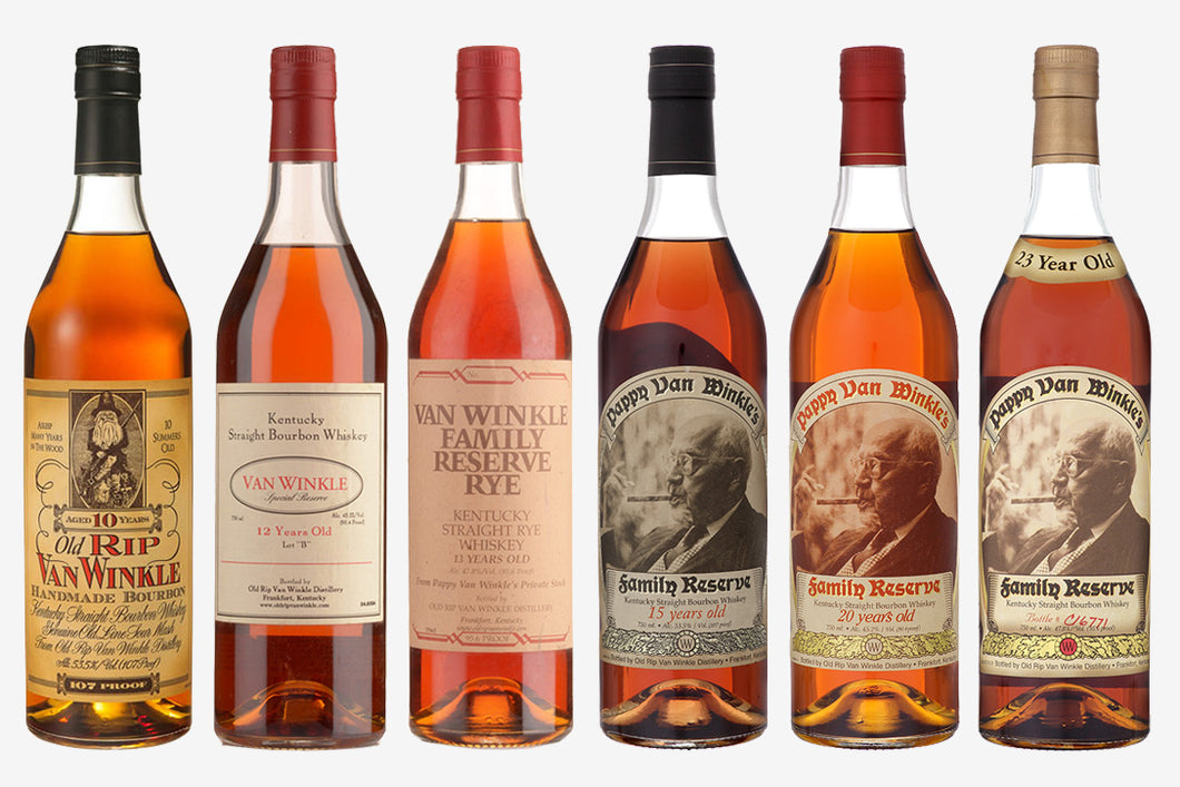 Pappy Van Winkle's Family Line-up Collection Bundle