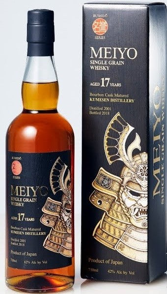 Kumesen Meiyo 17 Year Old Single Grain Japanese Whiskey